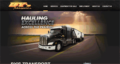 Desktop Screenshot of bystransport.com